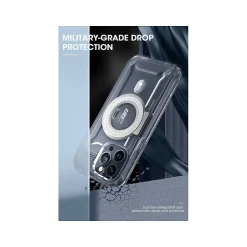 Cell Phone Cases<SUPCASE Unicorn Beetle PRO MAG Rugged Case for iPhone 15 Pro, Shock-Absorbing, Clear (SUP-iPhone2023Pro-6.1-MagPro-SP-Clear)