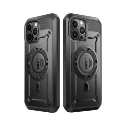 Cell Phone Cases<SUPCASE Unicorn Beetle PRO MAG Rugged Case for iPhone 15 Pro, Shock-Absorbing, Gunmetal