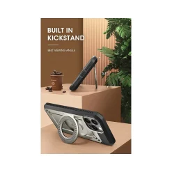 Cell Phone Cases<SUPCASE Unicorn Beetle PRO MAG Rugged Case for iPhone 15 Pro, Shock-Absorbing, Titan Gray