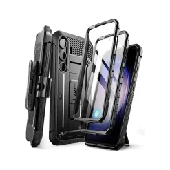 Cell Phone Cases<SUPCASE Unicorn Beetle Pro Rugged Case for Samsung Galaxy S24+, Shock Absorbing, Black (GS24PUBPRSP2SBK)