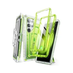 Cell Phone Cases<SUPCASE Unicorn Beetle PRO Rugged Case for Samsung Galaxy S24 Ultra, Shock-Absorbing, Neon Green