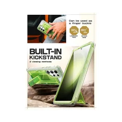 Cell Phone Cases<SUPCASE Unicorn Beetle PRO Rugged Case for Samsung Galaxy S24 Ultra, Shock-Absorbing, Neon Green