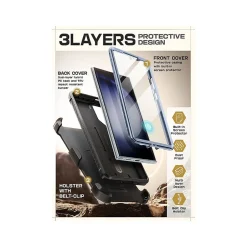 Cell Phone Cases<SUPCASE Unicorn Beetle PRO Rugged Case for Samsung Galaxy S24 Ultra, Shock-Absorbing, Metallic Blue