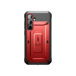Cell Phone Cases<SUPCASE Unicorn Beetle Pro Rugged Case for Samsung Galaxy S24, Shock Absorbing, Metallic Red (GS24UBPR2SRD)
