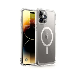 Cell Phone Cases<SUPCASE Unicorn Beetle Slim MagSafe Phone Case for iPhone 15 Pro Max, Gray (SUP-iPhone2023Max-6.7-UBMag-Clear)