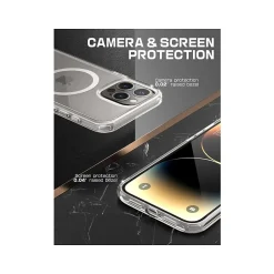 Cell Phone Cases<SUPCASE Unicorn Beetle Slim MagSafe Phone Case for iPhone 15 Pro Max, Gray (SUP-iPhone2023Max-6.7-UBMag-Clear)