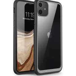 Cell Phone Cases<SUPCASE Unicorn Beetle Style Black Slim Case for iPhone 11 (S-11-6.1-UBS-BK)