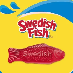 Gummy & Chewy Candy<Swedish Fish Original Soft & Chewy Candy, 5 oz, 12/Carton (JAR1506208)