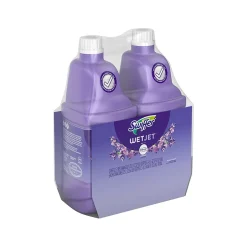 Swiffer WetJet Multi-Surface Floor Cleaner Refill, Lavender Vanilla Scent, 42.2 fl. oz., 2/Pack (3700026536)