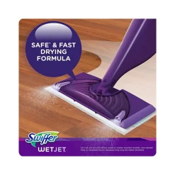 Swiffer WetJet Multi-Surface Floor Cleaner Refill, Lavender Vanilla Scent, 42.2 fl. oz., 2/Pack (3700026536)