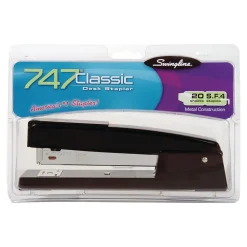 Swingline 747 Classic Desktop Stapler, 20 Sheet Capacity, Black (S7074701G) Discount