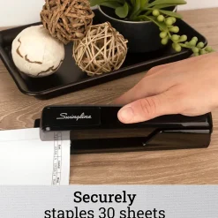 Swingline 747 Desktop Stapler, 20-Sheet Capacity, Black (74701) Clearance