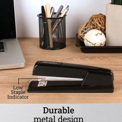 Swingline 747 Desktop Stapler, 20-Sheet Capacity, Black (74701) Clearance