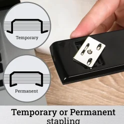 Swingline 747 Desktop Stapler, 20-Sheet Capacity, Black (74701) Clearance