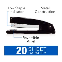 Swingline Commercial Paper Stapler, 20 Sheet Capacity, Black (S7044401) Best