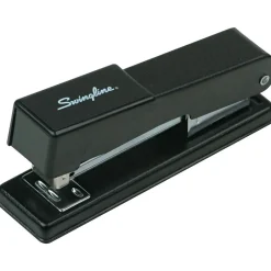 Swingline Compact Desk Stapler with 1,000 Staples Included, 20 Sheet Capacity, Black, (78911) Clearance