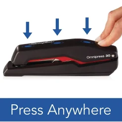 Swingline Desktop Stapler, Black, 30 sheet Capacity (5000586) Clearance