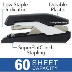 Swingline Desktop Stapler, 60 Sheet Capacity, Black/Grey (5000590) Sale