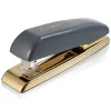 Swingline Durable Desktop Stapler, 20-Sheet Capacity, Gray/Gold (64703)