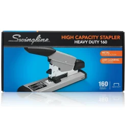 Swingline Heavy Duty Desktop Stapler, 160-Sheet Capacity, Black/Gray (39005) Best