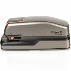 Swingline Optima 20 Compact Stapler, 20-Sheet Capacity, Staples Included, Gray/Silver (48207) Clearance