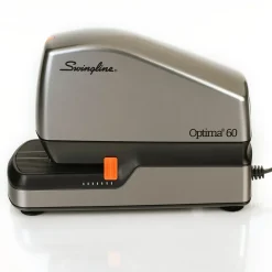 Swingline Optima 60 Electric Desktop Stapler, 60-Sheet Capacity, Staples Included, Gray/Silver (48210) Online