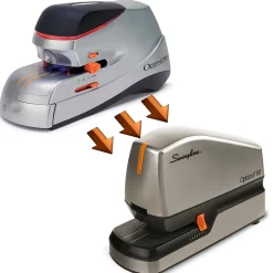 Swingline Optima 60 Electric Desktop Stapler, 60-Sheet Capacity, Staples Included, Gray/Silver (48210) Online