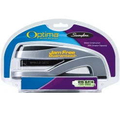 Swingline ® Optima® Desk Stapler, 25 Sheet Capacity, Silver (87801) Hot