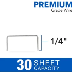 Swingline Staples, 0.25 Leg Length, 5000/Box (50050) New