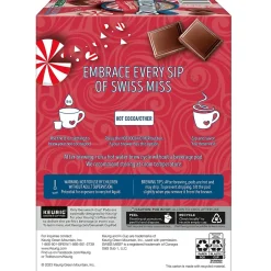Keurig K-Cups<Swiss Miss Chocolate Peppermint Hot Cocoa Mix, Keurig K-Cup Pod, 22/Box (5000355689)