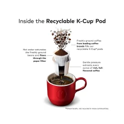 Keurig K-Cups<Swiss Miss Chocolate Peppermint Hot Cocoa Mix, Keurig K-Cup Pod, 22/Box (5000355689)