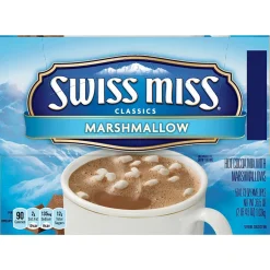 Cocoa<Swiss Miss Marshmallows Cocoa, 0.73 Oz., 50/Box (GOV47492)
