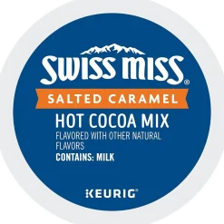 Keurig K-Cups<Swiss Miss Salted Caramel Hot Cocoa, Keurig® K-Cup® Pods, 22/Box (5000369264)