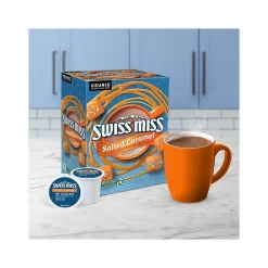 Keurig K-Cups<Swiss Miss Salted Caramel Hot Cocoa, Keurig® K-Cup® Pods, 22/Box (5000369264)