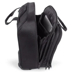 Swiss Mobility Polyester Purpose Business Case On Wheels, 1680D, Black (BZCW1002SMBK)