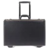 Swiss Mobility Vegan Leather Business Case On Wheels, Black (251622)