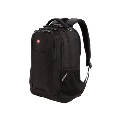 Backpacks<SWISSGEAR Laptop Backpack, Heather Dark Gray Polyester (5505444408)