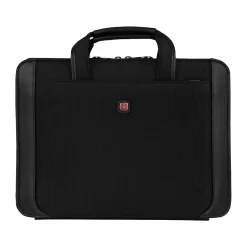 SWISSGEAR Proxy Polyester Padfolio with Zipper Closure, Black (601675)