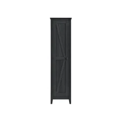Farmington 72" Storage Cabinet with 4 Shelves, Black Oak (7531396COM) Storage Cabinets