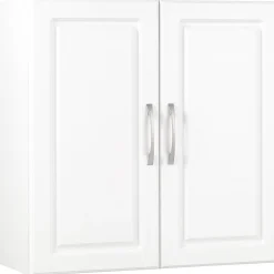 Discount SystemBuild Kendall 24" Wall Cabinet, White (7366401PCOM) Storage Cabinets