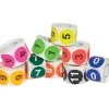 Tape Logic 2" Circle Easy Order Packs Numbers (1-10) Pre Printed Inventory Label, 10/Case Online