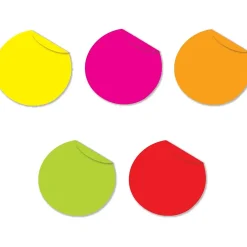 Tape Logic 2" Circle Fluorescent Inventory Label, 5000/Pack Sale