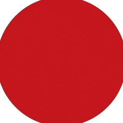 Tape Logic 1" Circle Inventory Label, Red, 500/Roll Best