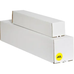 Tape Logic 1" Circle "JUL" Month of the Year Labels, Fluorescent Yellow, 500/Roll Discount