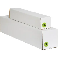 Tape Logic 1" Circle "THU" Days of the Week Label, Fluorescent Green, 500/Roll