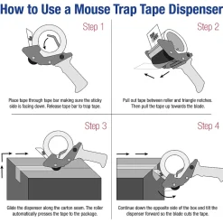 Tape Logic ™ 2" Mouse Trap Carton Sealing Tape Dispenser (TDEC2)* Tape Dispensers