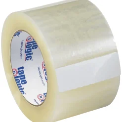 Tape Logic #122 Quiet Carton Sealing Tape, 2.0 Mil, 3" x 110 yds., Clear, 6/Carton (T9051226PK)* Packing Tape