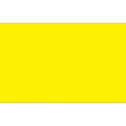 Tape Logic 10" x 3" Rectangle Inventory Label, Fluorescent Yellow, 250/Roll Outlet