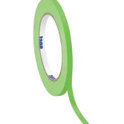 Tape Logic ™ 1/4" x 60 Yards Masking Tape, Light Green, 12 Rolls (T93100312PKA)* Masking Tape