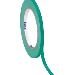 Tape Logic ™ 1/4" x 60 Yards Masking Tape, Dark Green, 12 Rolls (T93100312PKE)* Masking Tape